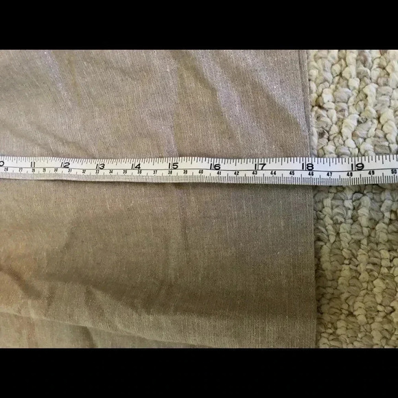 Metallic brown and silver mod elastic waist skirt M - Picture 12 of 14